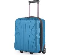 Suitline - Petite Valise 45x36x20 cm, Franchise de Bagages Easyjet Bagage à Main sous Le siège, Trolley de Cabine léger, 30 litres, Coque Rigide en ABS, Cyan