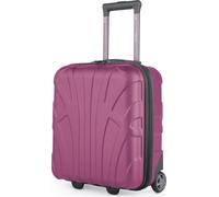 Suitline - Bagage à main 45x36x20 cm petite valise EasyJet Underseat Trolley, valise cabine 45cm franchise de bagages avion Unter-Sitz Pilotentrolley 30 litres Magenta