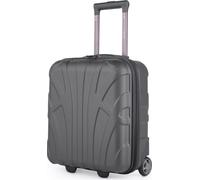 Suitline - Petite Valise 45x36x20 cm, Franchise de Bagages Easyjet Bagage à Main sous Le siège, Trolley de Cabine léger, 30 litres, Coque Rigide en ABS, Graphite