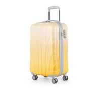 Suitline - bagage à main léger 55x35x20 cm trolley avion 34 L bagage à bord valise à main légère valise de bord 4 roulettes bagage cabine Hand Luggage TSA Safari Sunrise