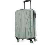 Suitline - bagage à main léger 55x35x20 cm trolley avion 34 L bagage à bord valise à main légère valise de bord 4 roulettes bagage cabine Hand Luggage TSA ,Mint
