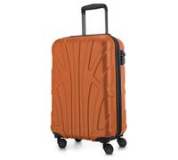 Suitline - bagage à main léger 55x35x20 cm trolley avion 34 L bagage à bord valise à main légère valise de bord 4 roulettes bagage cabine Hand Luggage TSA ,Orange