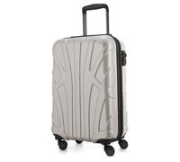 SUITLINE - Trolley Cabine, Valise à Main Rigide, Bagage à Main 100% ABS, Mat, 55 cm, 34 litres, Blanc