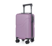 Suitline Clix-Lite - Petite Valise Cabine 40 x 20 x 25 cm, avec roulettes Doubles Amovibles, Hauteur Totale 47 cm, Coque Rigide en ABS, Franchise Bagages Ryanair, Cabin Bag Max 20L, Lilas