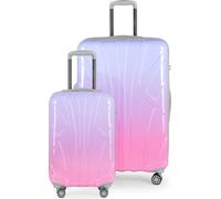 Suitline - Set de 2 valises, bagage de bord trolley 55x35x20 cm + grande valise XL Check-In Bagages, 4 roulettes doubles, valises légères femmes hommes Sakura