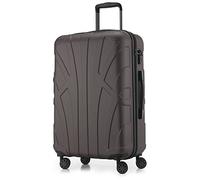 Suitline - Trolley Cabine expandible, Valise Rigide avec Compartiment Ordinateur Portable, 55 cm, 34 Liter, Titane