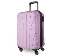 Suitline - Trolley Cabine expandible, Valise Rigide avec Compartiment Ordinateur Portable, 55 cm, 34 Liter, Lilas