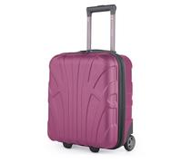 Suitline Trolley Cabine underseat 45 x 36 x 20 cm ABS Rigide 30 L avec 2 Roues poignée télescopique Petit Bagage Cabine, Magenta