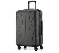 SUITLINE - Valise de Taille Moyenne Bagages Rigide, 66 cm, 68 Liter, Graphite
