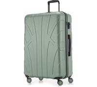 Suitline - Valise de voyage grande extensible, valise XL 4 roulettes, valise à roulettes coque rigide, trolley Hardcase Check-In Bagages 20-23 kg, sangle 158 cm, TSAMint