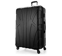 SUITLINE - Valise Extra-Large Bagages Rigide, 85 cm, 160 Liter, Noir