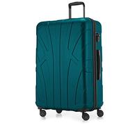 SUITLINE - Valise Plus Grande Bagages Rigide, 76 cm, 110 Liter, Aqua Vert