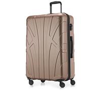 SUITLINE - Valise Plus Grande Bagages Rigide, 76 cm, 110 Liter, Or