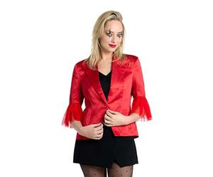 Suitmeister Blazer pour Femmes - The Joker DC Comic Character Slim Fit - Violet