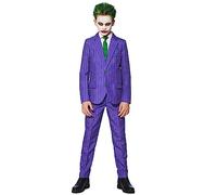 Suitmeister Costume Garçons - Costume Slim Fit The Joker DC Character - Violet