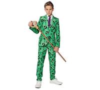 Suitmeister Costume Garçons - Costume Slim Fit The Ridder DC Character - Vert