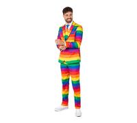 Costume Mr. Rainbow Suitmeisterhomme Medium Multicolore