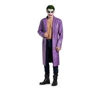 Suitmeister Manteau Costume Hommes - Costume Halloween Joker - Coupe Ample - Official Dc Comics™ Wear - Violet