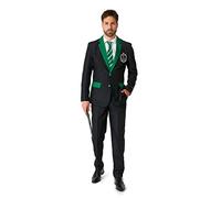 Suitmeister Men's Magician Green Costume - Slim Fit Suit - Green and Black - Size L