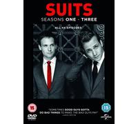 Suits (Seasons 1-3) - 12-DVD Box Set ( Suits - Seasons One, Two & Three (44 Episodes) ) [ Origine UK, Sans Langue Francaise ]