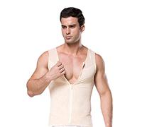 SUIUOI Chemise Amincissante pour Homme, Sous-vêtement Gainant, Déformation de la Silhouette, Réduction de l’abdomen, Sous-vêtement Amincissant pour l’ensemble de l’abdomen, Chemise de Compression pour