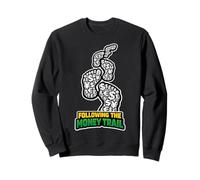 Suivant The Money Trail Finance Humour Investisseur Sweatshirt
