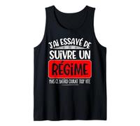 Suive Un Régime mais il Courait Trop Vite Humour Régime Débardeur