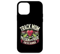 Suivez la Passion et la fierté de Maman pour ma coureuse Coque pour iPhone 12 Mini