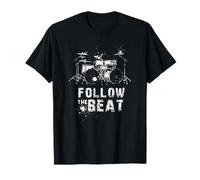 Suivez le rythme -Batterie - Rock - Metal - Blues - Jazz T-Shirt