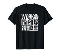 Suivez Les étapes ou mourez alcooliques AA Anonymous Sober Recovery T-Shirt