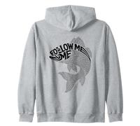 Suivez-Moi et Je Ferai de Vous des pêcheurs d'hommes Sweat à Capuche