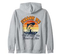 Suivez-Moi et Je Ferai de Vous des pêcheurs d'hommes Sweat à Capuche
