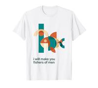 Suivez-Moi et Je Ferai de Vous des pêcheurs d'hommes T-Shirt