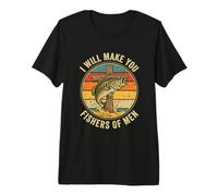 Suivez-Moi et Je Ferai de Vous des pêcheurs d'hommes T-Shirt Haut de Gamme