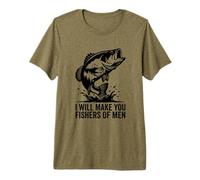 Suivez-Moi et Je Ferai de Vous des pêcheurs d'hommes T-Shirt Haut de Gamme