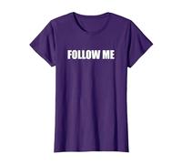 Suivez-Moi T-Shirt, Femme, Violet, XL