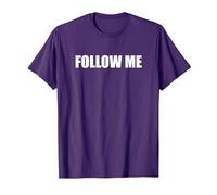 Suivez-Moi T-Shirt, Homme, Violet, XL