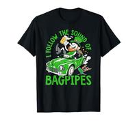 Suivez Sound of Bagpipes Célébration de la Saint Patrick T-Shirt