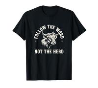 Suivez The Word Not Herd Highland Cow Spirit T-Shirt