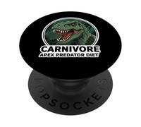 Suivi de la Nutrition des mangeurs de Viande Carnivore Apex Predator Diet PopSockets PopGrip Adhésif