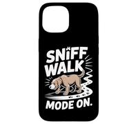 Suivi De Odeur Chien Sniff Walk Mode on Aventure Coque pour iPhone 15