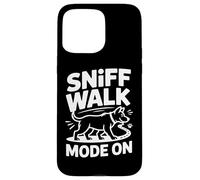 Suivi De Odeur Chien Sniff Walk Mode on Aventure Coque pour iPhone 15 Pro Max