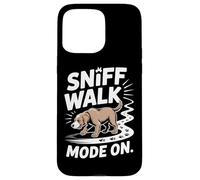 Suivi De Odeur Chien Sniff Walk Mode on Aventure Coque pour iPhone 15 Pro Max