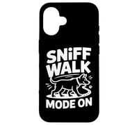 Suivi De Odeur Chien Sniff Walk Mode on Aventure Coque pour iPhone 16