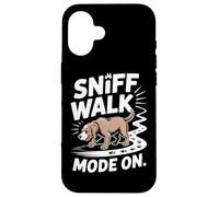 Suivi De Odeur Chien Sniff Walk Mode on Aventure Coque pour iPhone 16