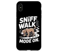 Suivi De Odeur Chien Sniff Walk Mode on Aventure Coque pour iPhone XS Max