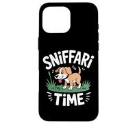 Suivi De Odeur Chien Sniffari Time Aventure Coque pour iPhone 16 Pro Max