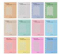 Suivi des défis d'économie d'argent - 48 pièces, planificateur A6, feuilles de gestion de trésorerie, ensemble d'organiseurs budgétaires | Feuilles de suivi pratiques pour classeurs à 6 anneaux