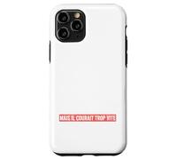 Suivre Un Régime mais Il Courait Trop Vite Humour Régime Coque pour iPhone 11 Pro