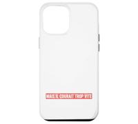 Suivre Un Régime mais Il Courait Trop Vite Humour Régime Coque pour iPhone 12 Pro Max